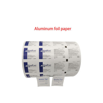 Медицинская 101г 130г 5-слойная Povidone-Iodine Prep Pad Roll Film Алюминиевая фольга