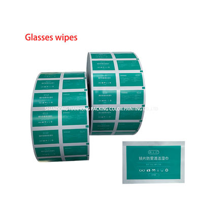 73G 83G 103G 110g 4-слойные Bzk Wipes Roll Film Алюминиевая фольга для упаковки