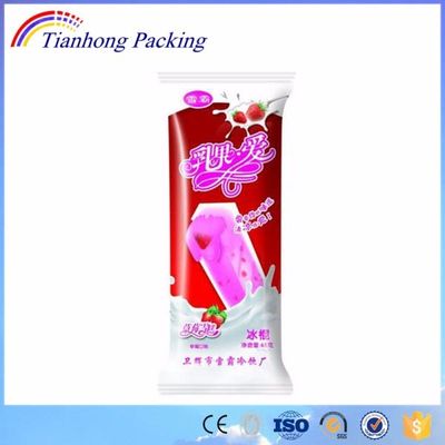 Пластиковый пакет Bopp для индивидуального дизайна Popsicle упаковочный пакет замороженных десертов