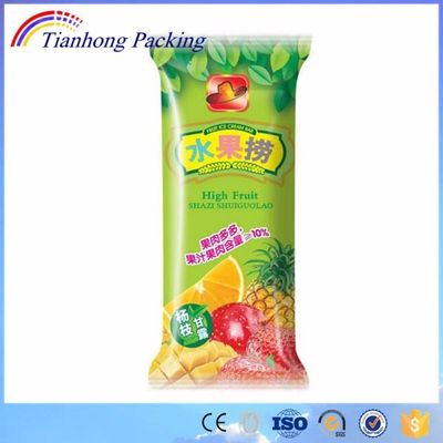 Пластиковый пакет Bopp для индивидуального дизайна Popsicle упаковочный пакет замороженных десертов