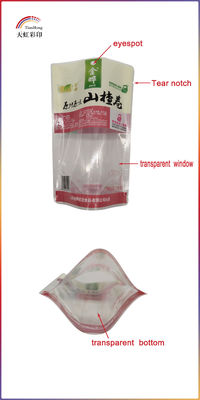 Заказ напечатанный Mylar Stand Up Pouch Bags для упаковки мгновенных лапши