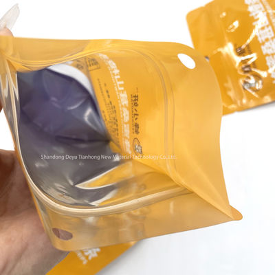 Заказ напечатанный Zipper Top Stand Up Pouch для воздушных и водостойких экологически чистых закусок