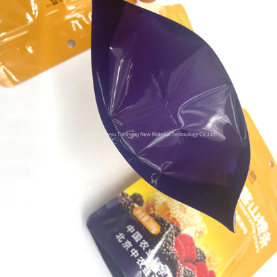 Заказ напечатанный Zipper Top Stand Up Pouch для воздушных и водостойких экологически чистых закусок